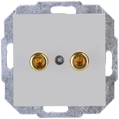 Kopp 951634006 centraalplaat met luidsprekerbus HK07 Athenis grijs mat