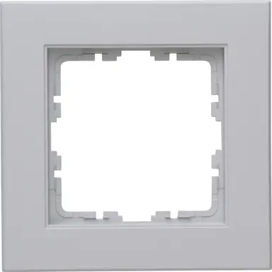 Kopp 402134002 afdekraam 1-voudig HK07 grijs mat