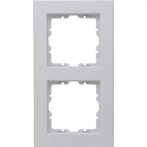 Kopp 402634007 afdekraam 2-voudig HK07 grijs mat