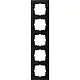 Kopp 402950006 afdekraam 5-voudig HK07 zwart mat