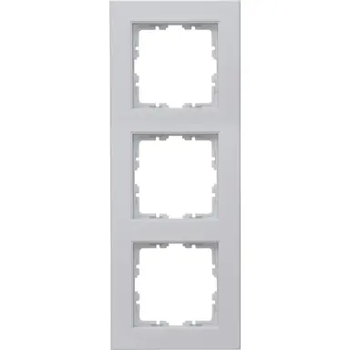 Kopp 402734000 afdekraam 3-voudig HK07 grijs mat