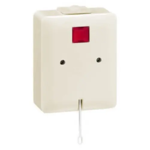 PEHA 1022 GLK wasmachineschakelaar met controlevenster opbouw creme
