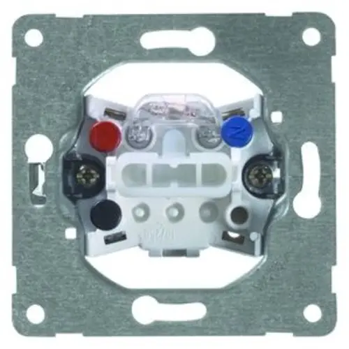 PEHA 556 GLK enkel drukcontact terugverend met controlelamp 1 wisselcontact
