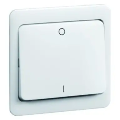 PEHA 80.642 W schakelwip 2-polig met opdruk 1-0 Standard creme glans