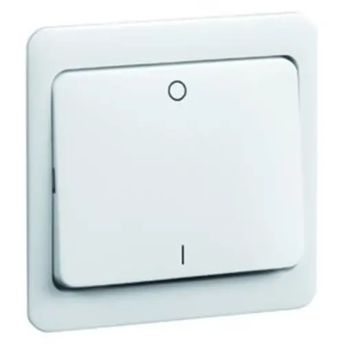 PEHA 80.642 W schakelwip 2-polig met opdruk 1-0 Standard creme glans