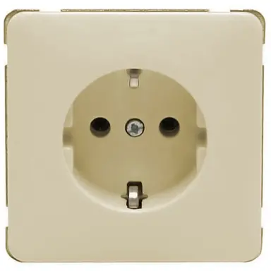 PEHA 80.6611 W wandcontactdoos randaarde Standard creme