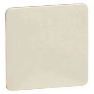 PEHA H 80.677 W blinddeksel incl. draagframe Standard creme glans