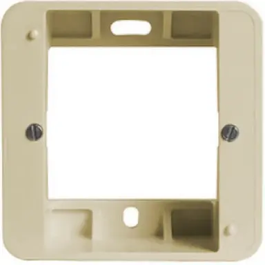 PEHA 80.691 W opbouwbak 1-voudig creme