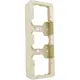 PEHA 80.693 W opbouwbak 3-voudig creme