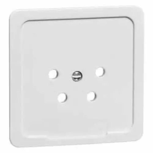 PEHA 80.610.02 PTT centraalplaat telefoon KPN 4-polig Standard levend wit