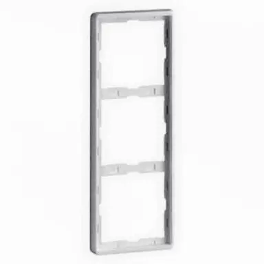 PEHA 95.573.70 afdekraam 3-voudig Dialog aluminium gelakt