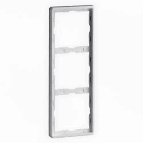 PEHA 95.573.70 afdekraam 3-voudig Dialog aluminium gelakt