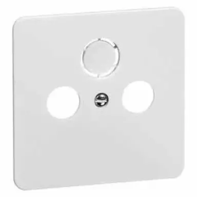 PEHA 80.610.02 TV centraalplaat antenne / COAX wandcontactdoos Standard levend wit