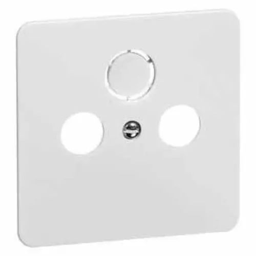 PEHA 80.610.02 TV centraalplaat antenne / COAX wandcontactdoos Standard levend wit
