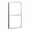 PEHA 80.672.02 afdekraam 2-voudig Standard levend wit