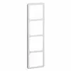 PEHA 80.674.02 afdekraam 4-voudig Standard levend wit