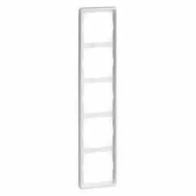 PEHA 95.575.02 afdekraam 5-voudig Dialog levend wit