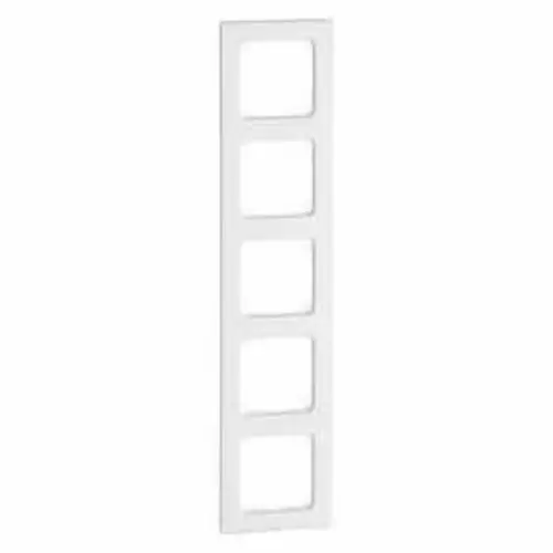PEHA 20.575.02 T afdekraam 5-voudig Aura levend wit