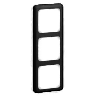 PEHA 773.19 Compacta afdekraam 3-voudig diepzwart