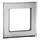PEHA 20.571.51.70 afdekraam 1-voudig Aura aluminium glas