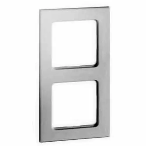 PEHA 20.572.70 T afdekraam 2-voudig Aura aluminium