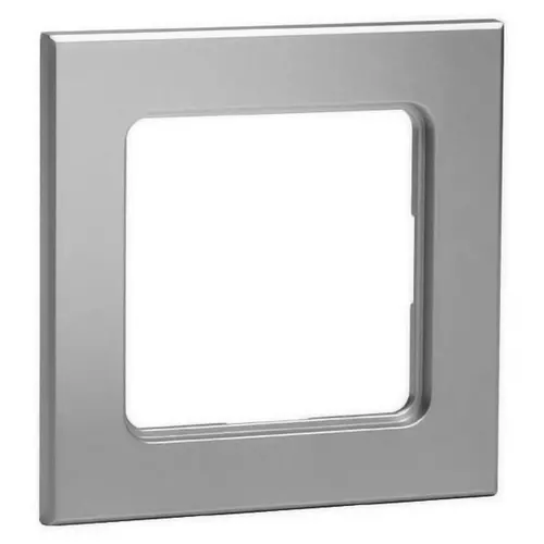 PEHA 20.571.70 T afdekraam 1-voudig Aura aluminium