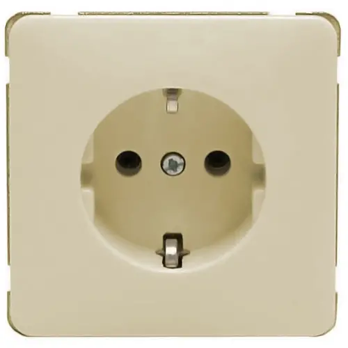 PEHA 80.6511 W wandcontactdoos randaarde Standard creme
