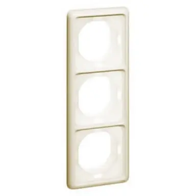 PEHA 80.673 WU W afdekraam 3-voudig met afdichting inbouw IP44 creme