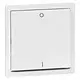 PEHA 20.542.022 schakelwip met opdruk 1-0 Nova brillance levend wit