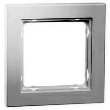 PEHA 20.671.702 T Nova afdekraam 1-voudig aluminium gelakt