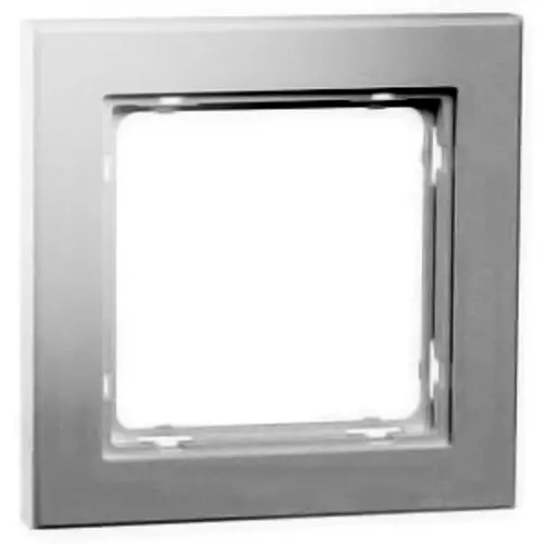 PEHA 20.671.702 T Nova afdekraam 1-voudig aluminium gelakt