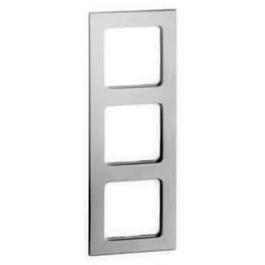 PEHA 20.673.702 T Nova afdekraam 3-voudig aluminium gelakt