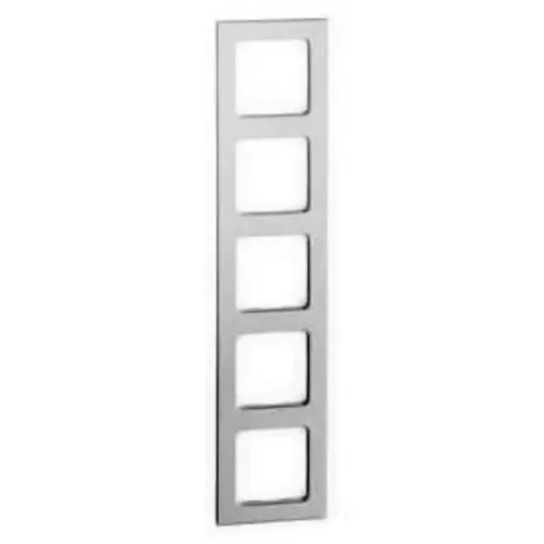 PEHA 20.675.702 T Nova afdekraam 5-voudig aluminium gelakt