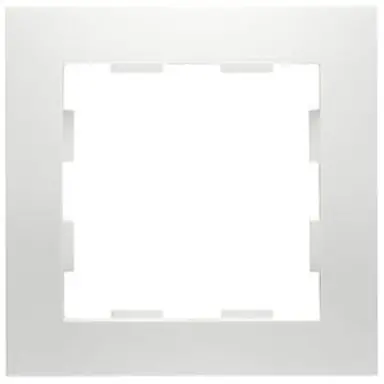 PEHA 11.571.02 afdekraam 1-voudig Badora levend wit