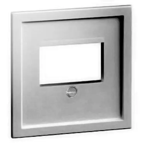 PEHA 20.610.70 TDO centraalplaat voor luidspreker/USB contactdoos Aura aluminium