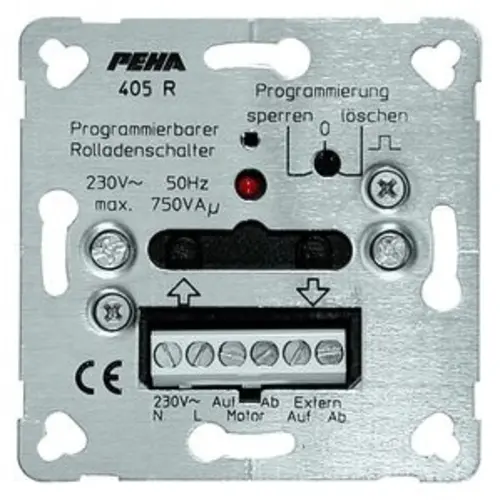 PEHA 405 R O.A. programmeerbare rolluikschakelaar