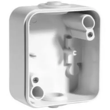 PEHA 601 WAB DO opbouwbak 1-voudig voor spatwaterdicht IP54 grijs