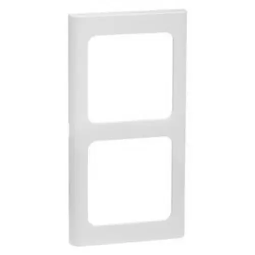 PEHA 782.02 Compacta Plus afdekraam 2-voudig levend wit