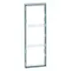 PEHA 95.573.70.60 afdekraam 3-voudig Dialog exclusiv aluminium/chroom