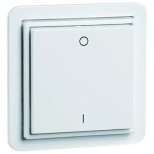 PEHA 80.450.02 FU-BLS Easyclick wandzender 2-kanaals met opdruk O I Standard levend wit