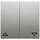 PEHA 11.544.70 schakelwip 2-voudig jaloezie Badora aluminium