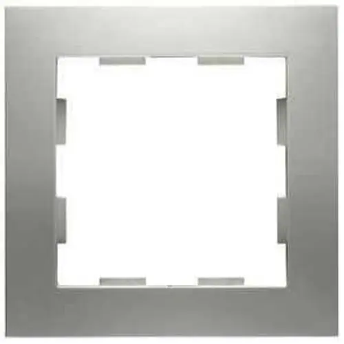 PEHA 11.571.70 afdekraam 1-voudig Badora aluminium