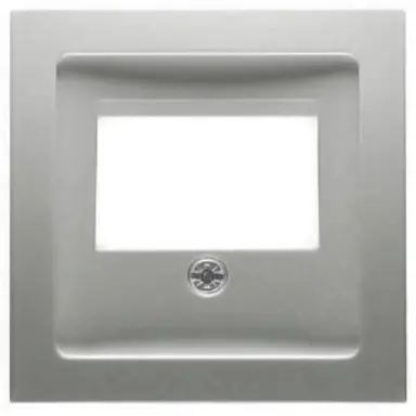 PEHA 11.610.70 TAE centraalplaat voor USB/luidspreker sokkel Badora aluminium