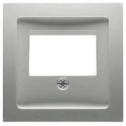 PEHA 11.610.70 TAE centraalplaat voor USB/luidspreker sokkel Badora aluminium