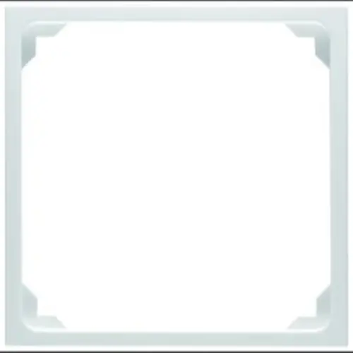 PEHA 11.670.70 ZV adapterplaat 50x50mm Badora aluminium glans
