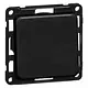 PEHA 750.19 drukcontact maakcontact 1-polig met wip Compacta diep zwart
