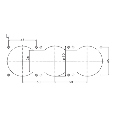 PEHA 703 DO inbouwdoos Compacta 3-voudig