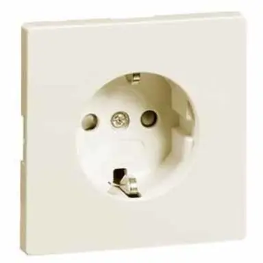 PEHA 95.6511.03 SI wandcontactdoos randaarde kindveilig Dialog creme