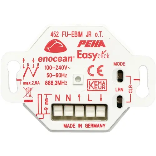 PEHA 452 FU-EBIM JR O.T. easyclickpro-inbouw-jr-ontvang