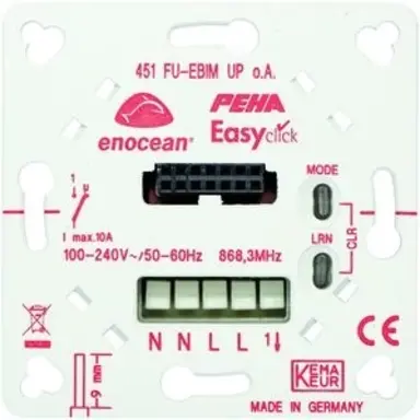 PEHA 451 FU-EBIM UP O.A. easyclickpro-inbouw-ontvanger